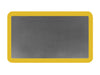 Gray Mat W/ Yellow Border